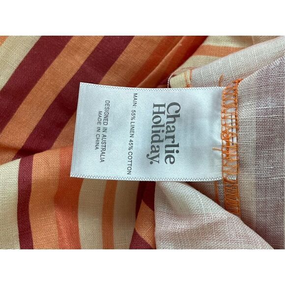 Anthropologie Charlie Holiday Coastal Midi Dress size 6‎ - Picture 9 of 9